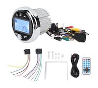 Radio Marine, Radio Marine Stéréo Bluetooth 12 V en Alliage D'aluminium, étanche à la Poussière, étanche, Musique sans Perte, Lecteur Multimédia MP5 pour Yachts, Camping-Cars,