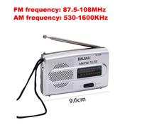 Radio météo d'urgence avec 2 panneaux solaires,AM,FM,NOAA,banque d'alimentation d'urgence,alarme SOS,radios de camping en plein air,12000mAh - Type Silver
