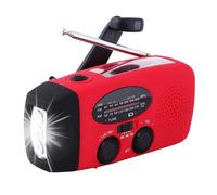 Radio météo d'urgence avec alertes NOAA, batterie longue durée, lampe de poche et fonction SOS pour la sécurité en extérieur