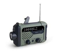 Radio météo Portable AM/FM/NOAA avec lampe de lecture et chargeur de téléphone Portable, 2000mah