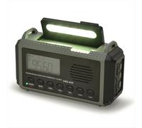 Radio météo solaire à manivelle AM FM SW NOAA, 4 modes d'alimentation, 10 000 mAh