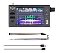 Radio multi-bande à ondes courtes avec récepteur pour DSP - Portable - Écran tactile CW/AM/SSB/WFM - Récepteur à ondes courtes avec alliage d'aluminium