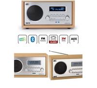 Radio - NEDIS - DABMAN 30 - DAB+ / FM - Écran 7 cm rétroéclairé - Boiserie vintage