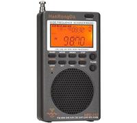 Radio Numérique à écran LCD Complet FM/MW/SW/air/CB, Récepteur VHF/UHF Portable pour Extérieur