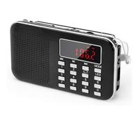 Radio numérique AM/FM, lecteur MP3, Bluetooth, batterie rechargeable, compatible carte microSD, pour une expérience d'écoute incomparable, haute