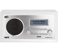 Radio Numérique Dabman 30 (Dab+/Dab/Fm,Entrée Auxiliaire,Alimentation Incluse) Blanche,Mono
