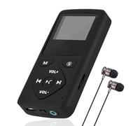 Radio Numérique De Poche Dab/Dab+&FM, Récepteur Radio Personnel, Lecteur Mp3 Bluetooth Inclus, écouteurs, Horloge, Alarme, Batterie Rechargeable, écran LCD, Radio Portable
