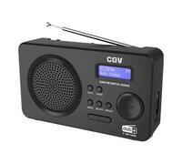 Radio NUMÉRIQUE FM ET Dab+ Portable CGV DR5+ (Noir)