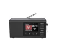 Radio numérique Hama Digitalradio DR1001 avec fonction de réveil couleur noir