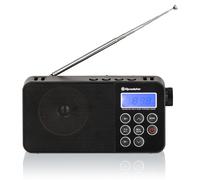 Roadstar TRA-2340PSW Radio portable Personnel Noir