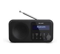 Radio numérique portable Bluetooth Sharp Tokyo DAB /DAB+ /FM Noir Minuit Midnight Black G