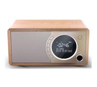 Radio numérique Portable - SHARP - DR-450BR - Bluetooth 4.2 - Dab/Dab+/FM - Bois Marron