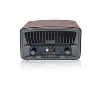 Radio Numérique Portable Vintage DAB+/FM Bluetooth USB, Stéréo, Double Réveil,, HRA-270D+BT, , Bois