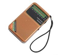 Radio Numérique Tuner AFC Réception Stable 3W Haut-Parleur | Haut-parleur 3W puissant, son clair et pour précis, matériel ABS , usage maison bureau