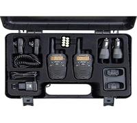 Radio Pmr Stabo Freecomm 700 Box 8Ch Vox Radio Fm 0.5W Ipx2 600Mah 2 Pièces