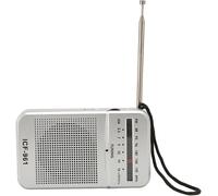 Radio Portable Am ¿¿Fm Radio Professionnelle Haute Sensibilité Formats Mp3 Wma Wav Mini Radio De Poche Vintage Pour L'Extérieur,Les Voyages,La Maison,Argent