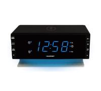 Radio Portable - Blaupunkt - Horloge Numérique - Noir - Alarme Sonore - Connectivité USB