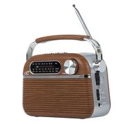 Radio portable Bluetooth LTC Nida rétro AM FM USB SD 1200mAh LXLTC2027