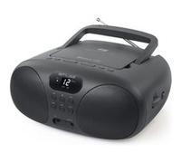 MD-208 BT portable Bluetooth & FM avec lecteur CD Noir