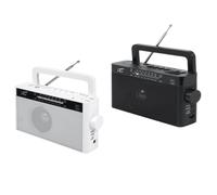 Radio portable BT AUX microSD USB LTC Retro Sona Blanc Noir