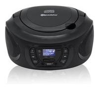 Radio Portable DAB / DAB+ / FM, Lecteur CD-MP3, USB, Stereo, Télécommande, , Noir, Roadstar, CDR-375D+/BK