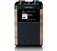 Radio Lenco Radio portable DAB+/FM avec Bluetooth PDR-060WD Bois