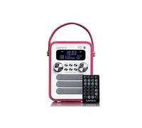 Radio portable DAB+/ FM avec Bluetooth PDR-051PKWH Blanc-Rose