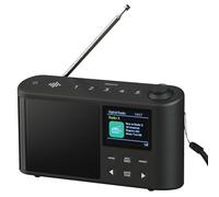 Radio Portable Dab Plus/Dab, Radio FM, Petite Radio, XL Grand écran LCD, Radio Portable Secteur et Batterie, Chargement USB pour 10 Heures de Lecture, (Spectrum by iBox)
