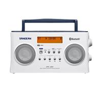 Radio portable DAB SANGEAN DPR-26 BT stéréo avec Bluetooth - Blanc