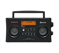 Radio portable DAB SANGEAN DPR-26 BT stéréo avec Bluetooth - Noir