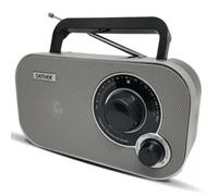 Radio portable - DENVER - Analogique - FM - Haut-parleurs intégrés - Couleur gris