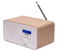 Radio portable, Denver DAB-30LIGHTWOOD 1W RMS - Personnel Numérique, DAB + radio numérique, Fonctionne sur 230V ou piles G