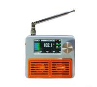 Radio portable, écran couleur IPS de 1,9" Si4732, récepteur pleine bande avec sortie stéréo avec batterie de 2000 mAh pour radio Internet et prise en charge SSB, pour les amateurs et les auditeurs