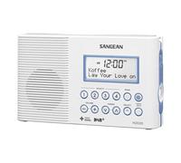 Sangean H203D Personnel Numérique Blanc Radio portable, H203DAB+