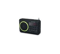 Radio portable FM 477202 vert et noir