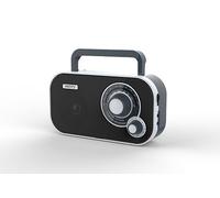 radio portable FM AM noir
