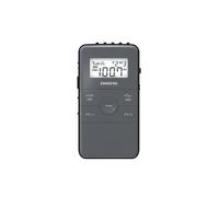 Radio portable FM/AM Sangean - Pocket 140 Noir - Batterie rechargeable - 40 préréglages