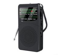 Radio portable FM/AM/SW, récepteur radio multi-bande pour la maison, les voyages, le camping, radio transistor de style vintage avec haut-parleur