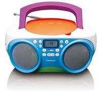 Lenco SCD-41 - Lecteur CD pour enfants - Radio CD - Chaîne stéréo - Boombox - Radio FM - Port USB - MP3 - Puissance 2 x 1 W RMS - Alimentation secteur et piles - Multicolore
