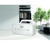 radio portable FM CD MP3 USB blanc