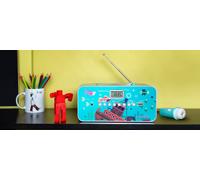 radio portable FM CD MP3 USB Multicolore