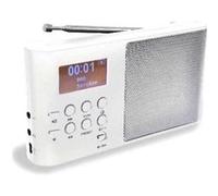 RADIO PORTABLE FM/DAB+ AVEC BATTERIE LITHIUM ET ÉCRAN - Tokai - BLANCHE BLANCHE G