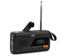 Radio Portable FM/ DAB solaire 3 en 1 à batterie rechargeable FM DAB Bluetooth - August MB290B