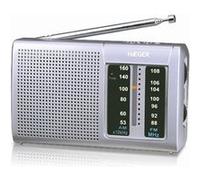 Haeger Radio portable Goal – AM/FM avec antenne télescopique