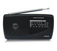 Haeger Radio portable Handy – AM/FM/LW, antenne télescopique, entrée casque