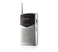 Haeger Radio de poche portable – antenne télescopique 29 cm, LED, prise pour écouteurs