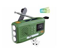 Radio solaire et dynamo FM/DAB+ SOL-1550 avec fonction bluetooth 5.0