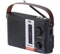 Trevi - Radio portable RA 7F25 BT - Analogique et numérique, solaire - Noir
