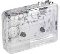 Radio portable Lecteur de cassettes Tape-to-MP3 Radio cassette USB Walkman Port USB2.0 Prise pour câble d'écouteurs USB/batterie