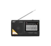 Radio portable LTC2026 Wilga noir - 10W, 3 modes alimentation, 210x124x57 mm